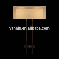 Wholesale Fancy home wall lamp with reading lamp vintage brass wall light