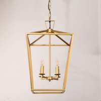 Home Pendant Light Hanging Lantern Lighting Fixture for Kitchen and Dining Room, Industrial Retro Iron Chandelier Fixture